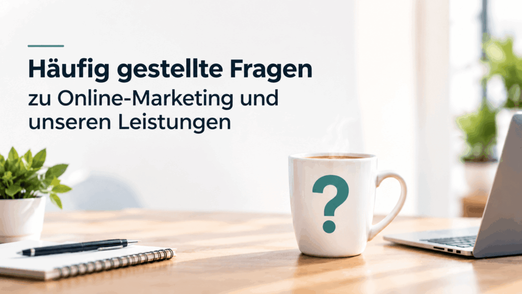 Häufig gestellte Fragen zu Online-Marketing und unseren Leistungen.